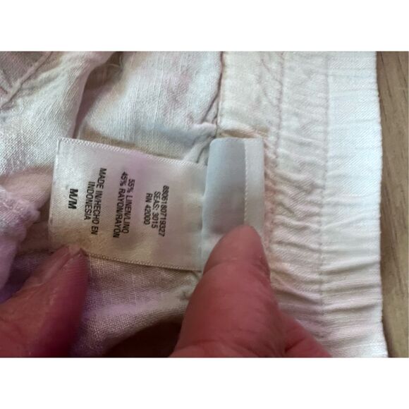 Jaclyn Smith Pants Womens‎ Beige Capri Capris size medium ￼ - Picture 8 of 9